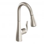 Moen Arbor One-Handle High Arc Pulldown Kitchen Faucet Featuring Reflex, Spot Resist Stainless (7594SRS)