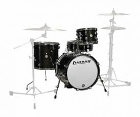 Ludwig LC179X016 Breakbeats 4 Piece Shell Pack with Rise
