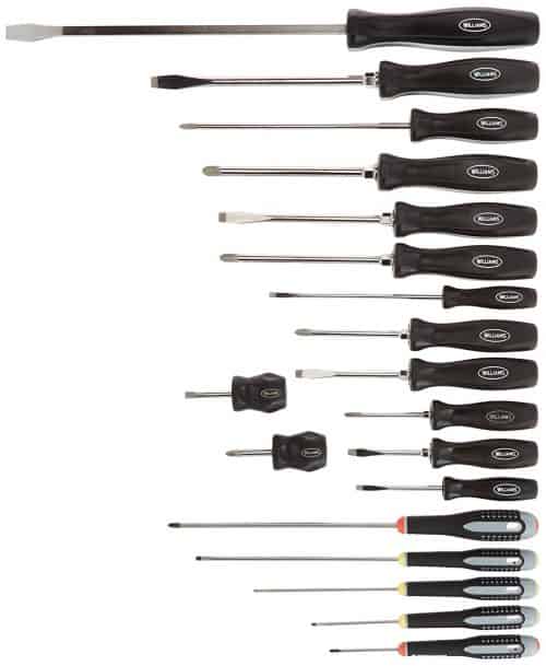 Williams 100P-19MD Premium Mixed Screwdriver Set