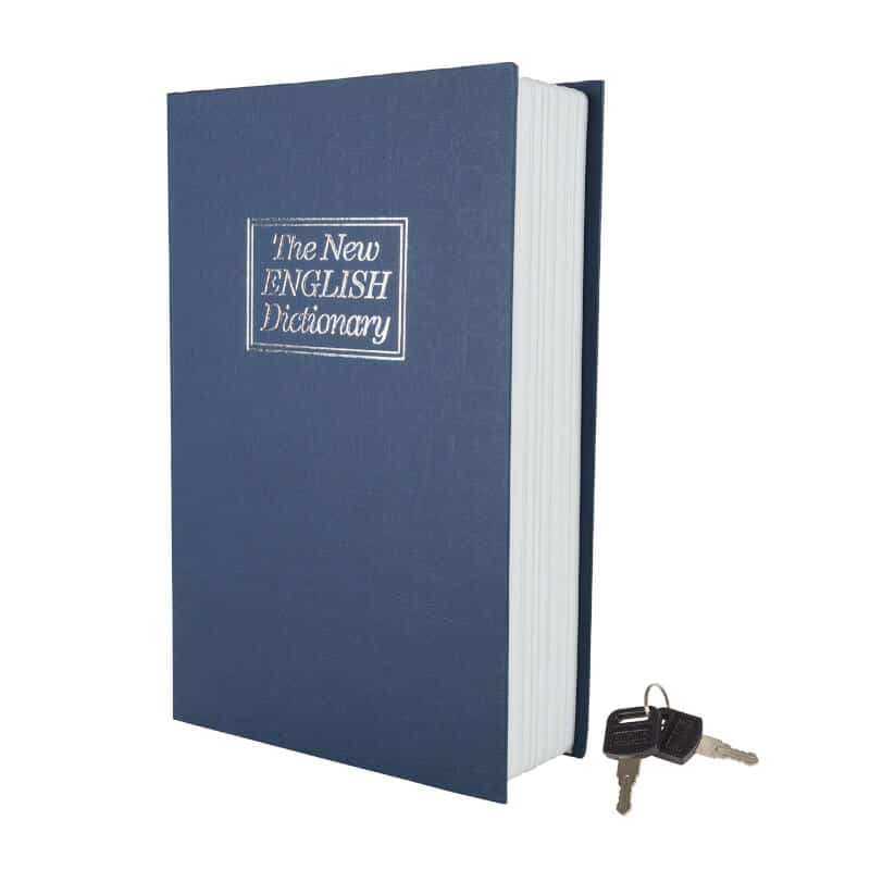 Dictionary Book Safe with Combination Lock