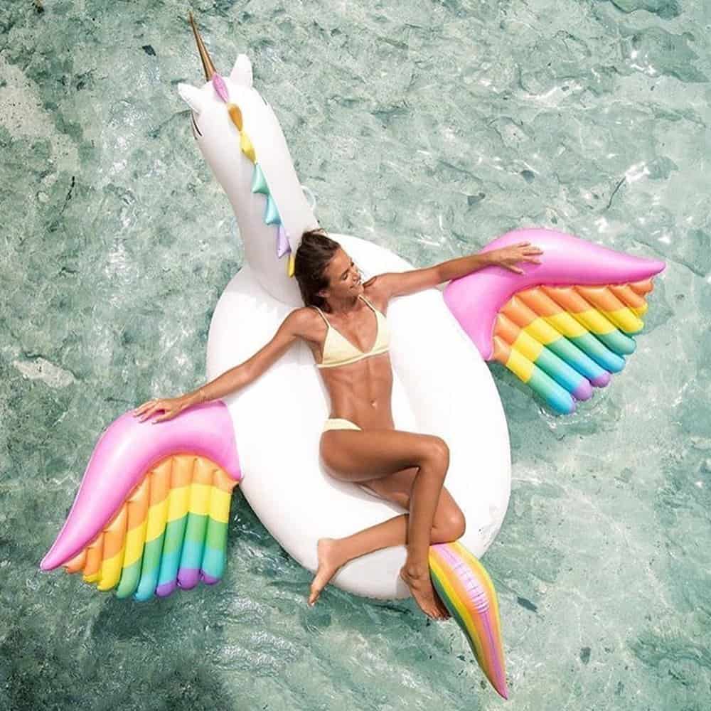 Captain Floaty Unicorn Pool Float