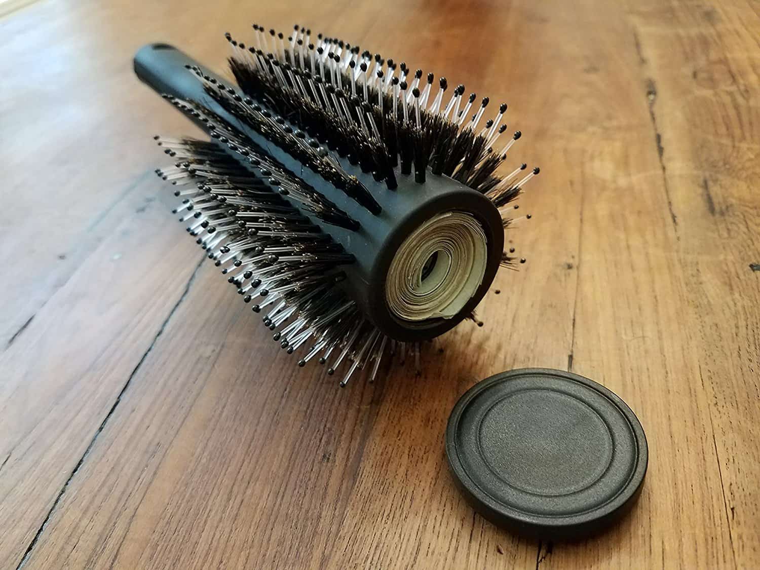 Hidden Safe Hair Brush Stash