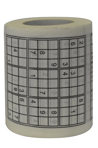 Sudoku Puzzle Toilet Paper