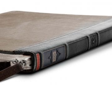 Leather Book Sleeve for MacBook