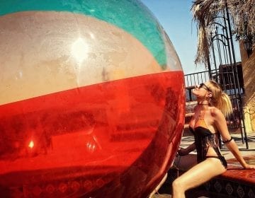 Giant Transparent Beach Ball