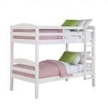 Better Homes and Gardens Leighton Twin Over Twin Wood Bunk Bed