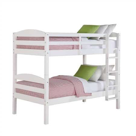 Better Homes and Gardens Leighton Twin Over Twin Wood Bunk Bed