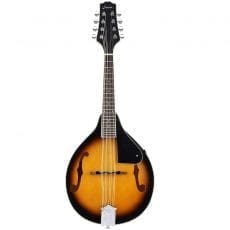 Donner A Style Mandolin Instrument Sunburst Mahogany DML-1 With Tuner String Big Bag and Guitar Picks
