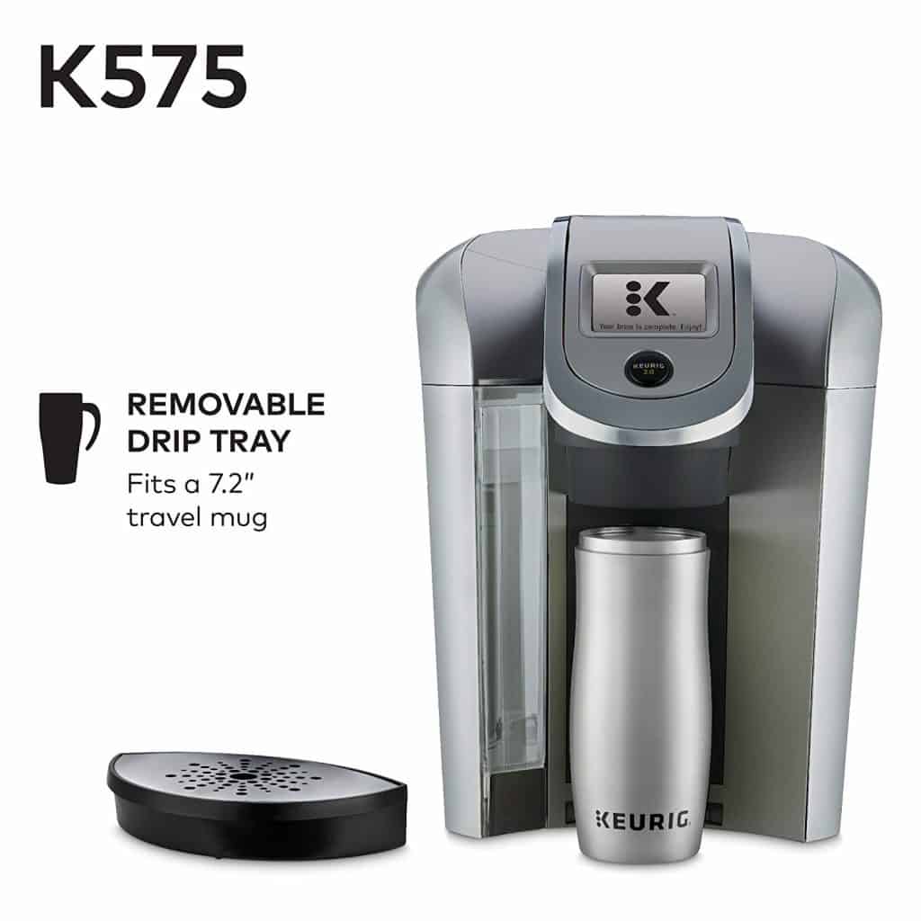 Keurig K575 Single Serve KCup Pod Coffee Maker