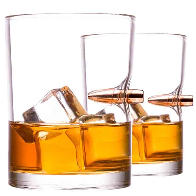 .308 Bullet Whiskey Glass Set