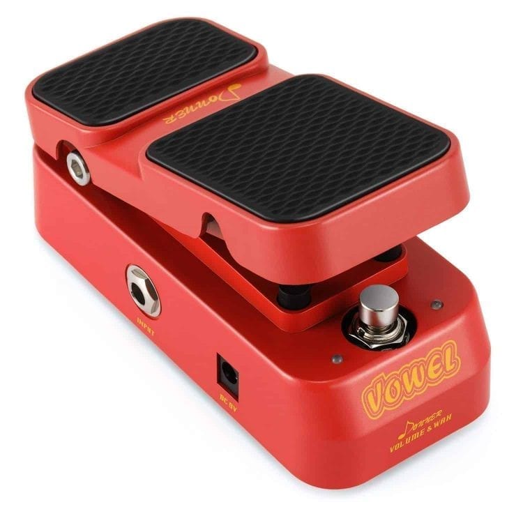 Donner 2 in 1 Vowel Mini Active Wah Volume Effect Guitar Pedal
