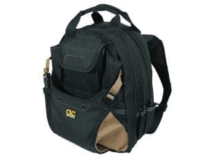 CLC 1134 Carpenter’s Tool Backpack with 44 Pockets and Padded Back Support