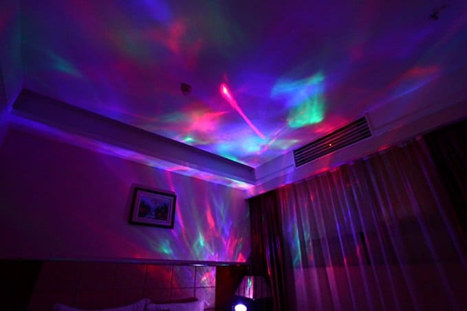LED Night Light Projector with Timer