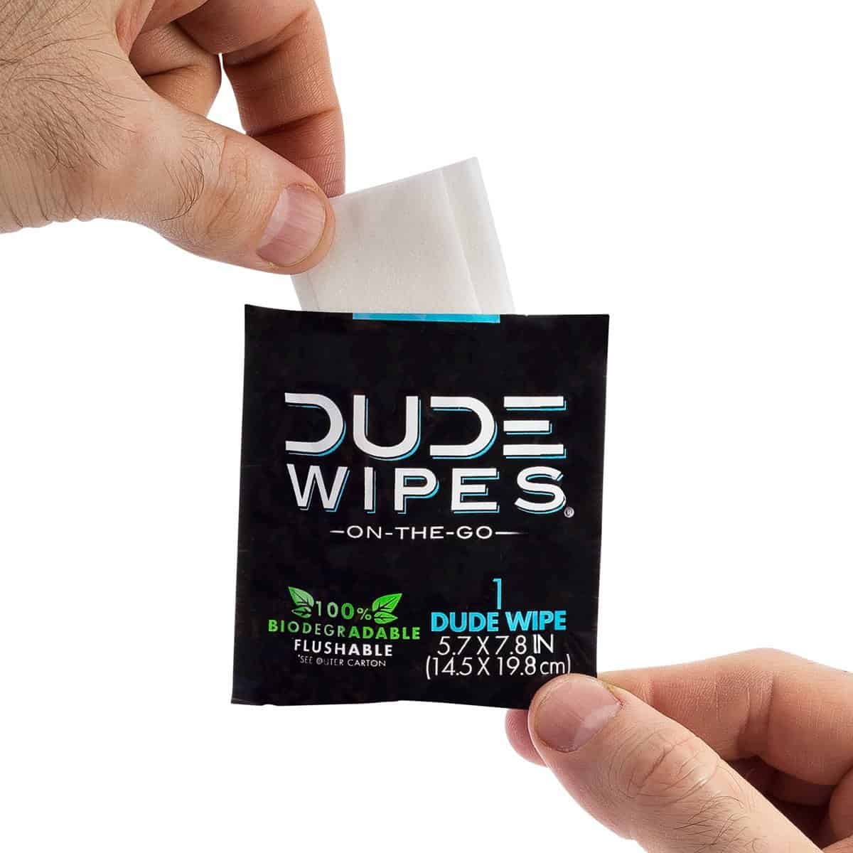 DUDE Wipes Flushable Wet Wipes