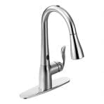 Moen Arbor Motionsense Touchless One-Handle High Arc Pulldown Kitchen Faucet Featuring Reflex, Chrome (7594EC)
