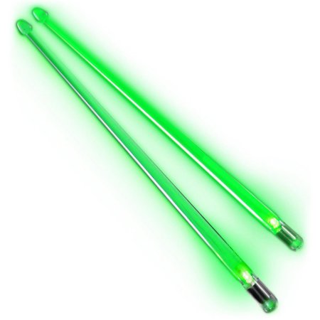 ROCKSTIX 2 HD BLUE, BRIGHT LED LIGHT UP DRUMSTICKS