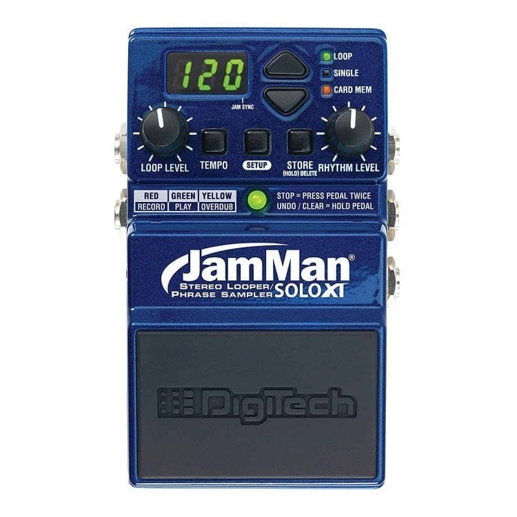 Digitech JMSXT Jamman Solo XT Stereo Looper Phrase Sampler Pedal