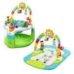 Bright Starts 2 in 1 Laugh & Lights Activity Gym and Saucer