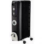 DeLonghi EW7707CB Safe Heat 1500W ComforTemp Portable Oil-Filled Radiator – Black