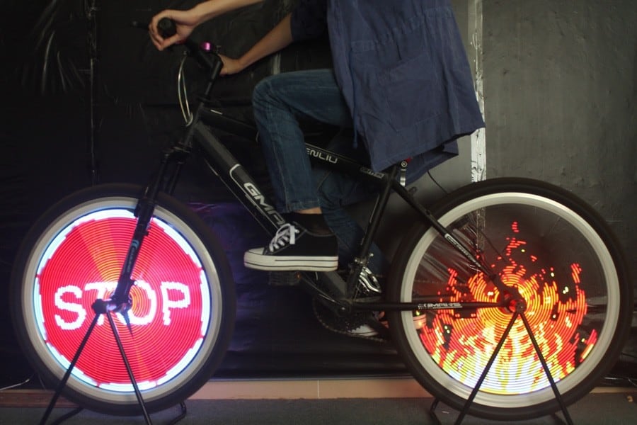 Programmable Bicycle Spokes Lights