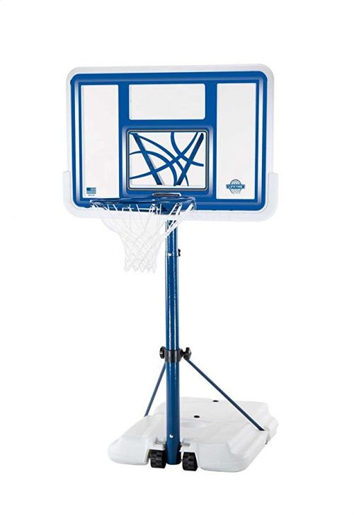 Lifetime 1306 Pool Side Height Adjustable Portable Basketball System, 44 Inch Backboard