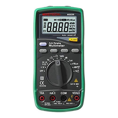 Mastech MS8209 5 in 1 Multimeter with Environmental Tester + Multi-Function DMM