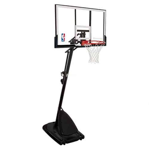 Spalding 66291 Pro Slam Portable Basketball System with 54-Inch Acrylic Backboard