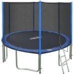 Zupapa 15 14 12 FT TUV Approved Trampoline with Enclosure Net