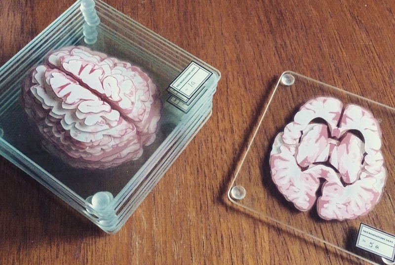 Brain Specimen Coasters