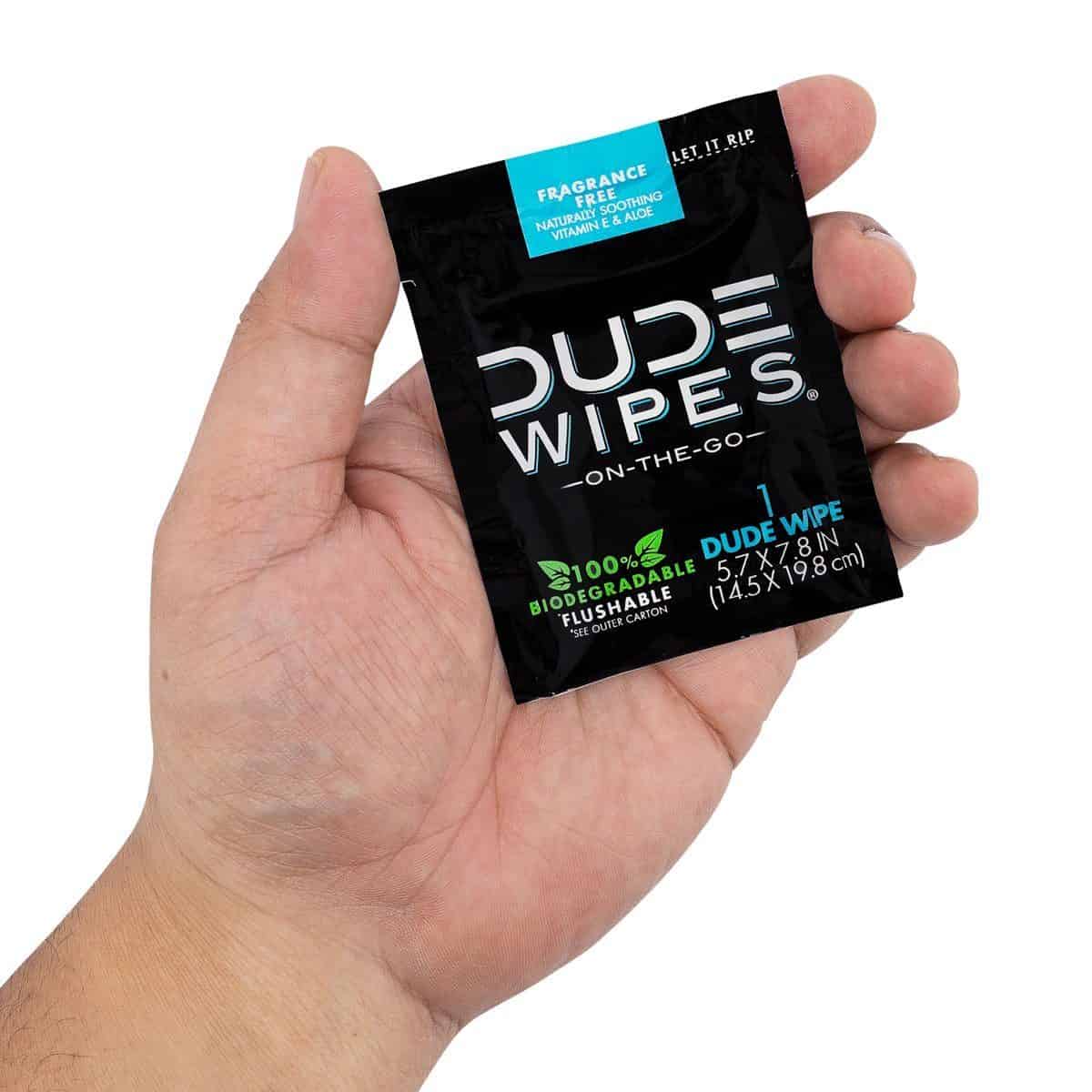 DUDE Wipes Flushable Wet Wipes