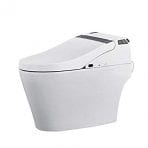 Woodbridge Compact One-Piece Dual Flush Toilet with Integrated Bidet