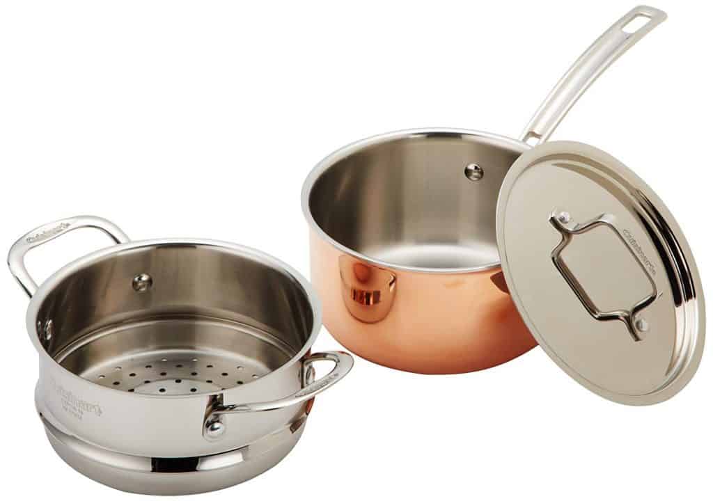 cuisinart copper pots and pans