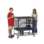 MidWest Homes for Pets Critter Nation Double Unit with Stand