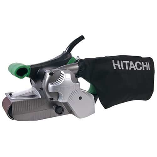 Hitachi SB8V2 9.0 Amp 3-Inch-by-21-Inch Variable Speed Belt Sander with Trigger Lock and Soft Grip Handles