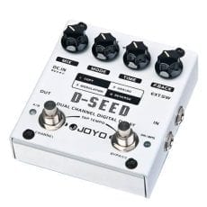 JOYO D-SEED Dual Channel Digital Delay Guitar Effect Pedal with Four Modes
