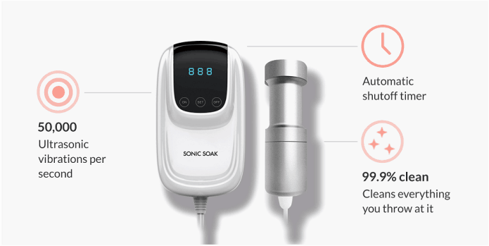 Sonic Soak Cleaning Tool