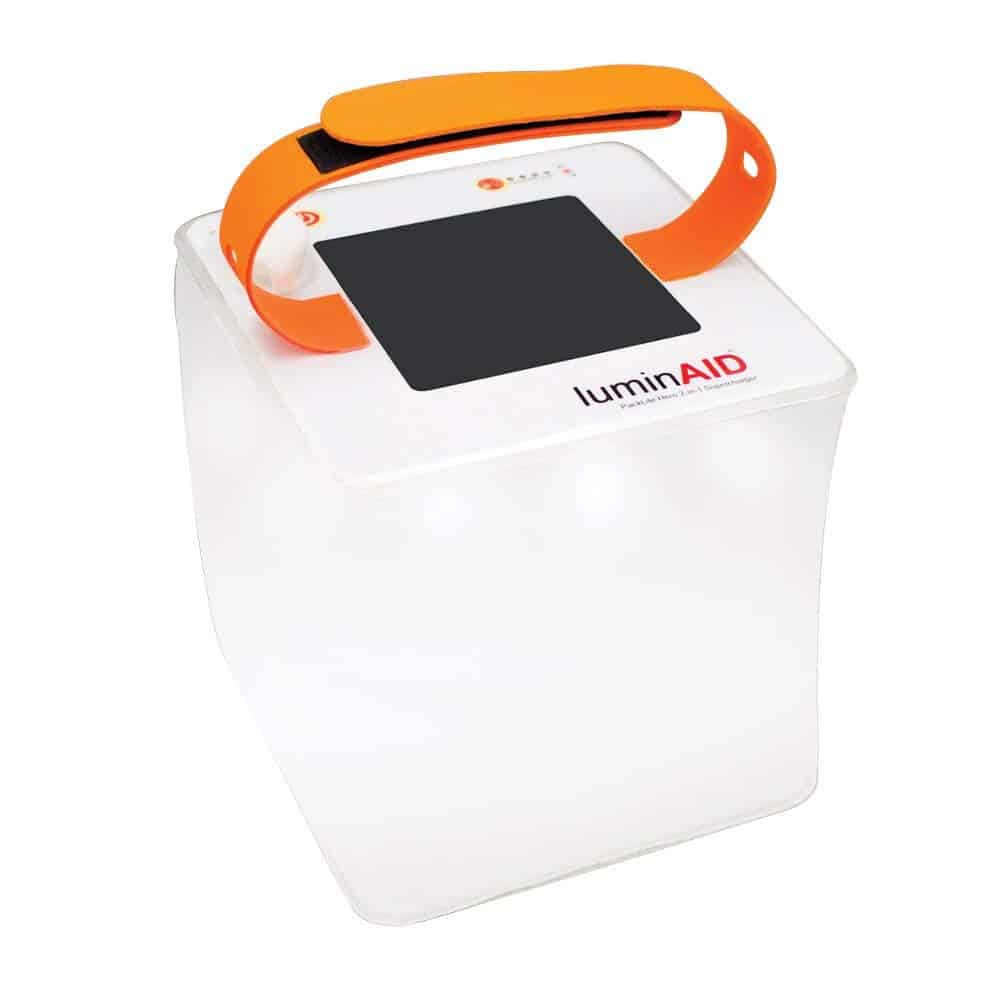 thumbnail interactive-video image 1 of Navor Inflatable Solar Lantern With Speaker - 2-in-1 Camping Light And Phone Charger 1 of 9