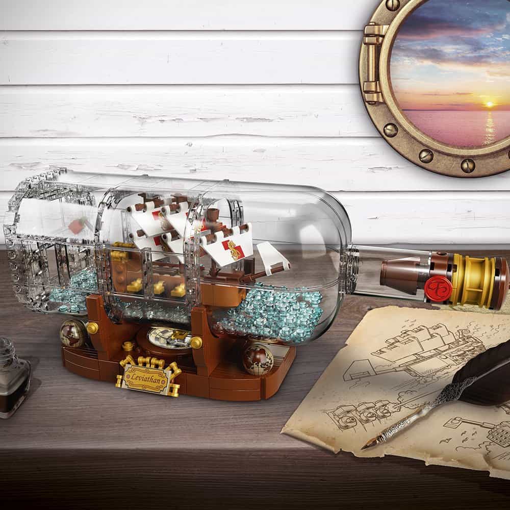 LEGO Ship in a Bottle