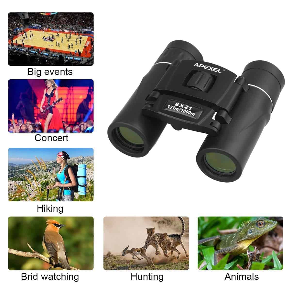Foldable Waterproof Binoculars