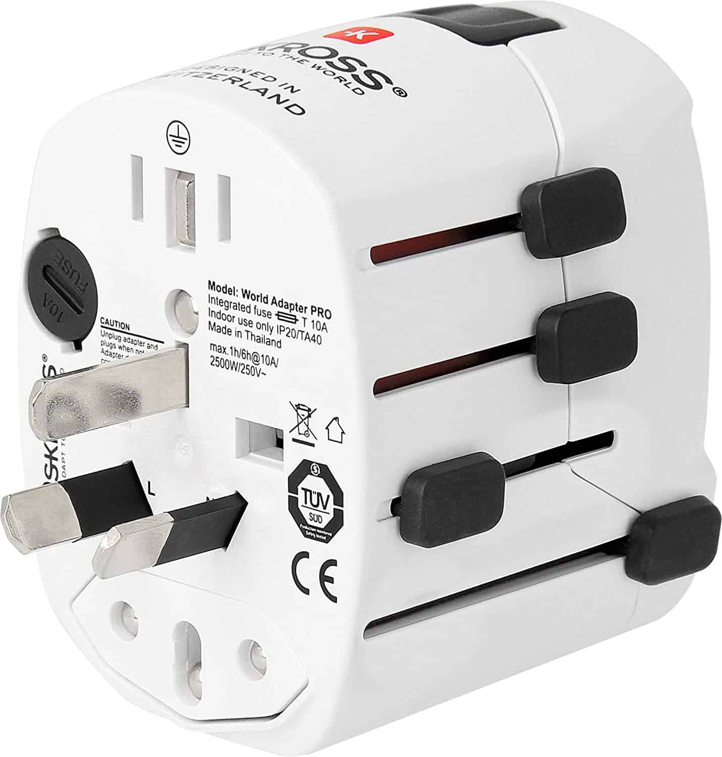 5 Best Travel Adapter 2022 Ranking Bestazy Reviews