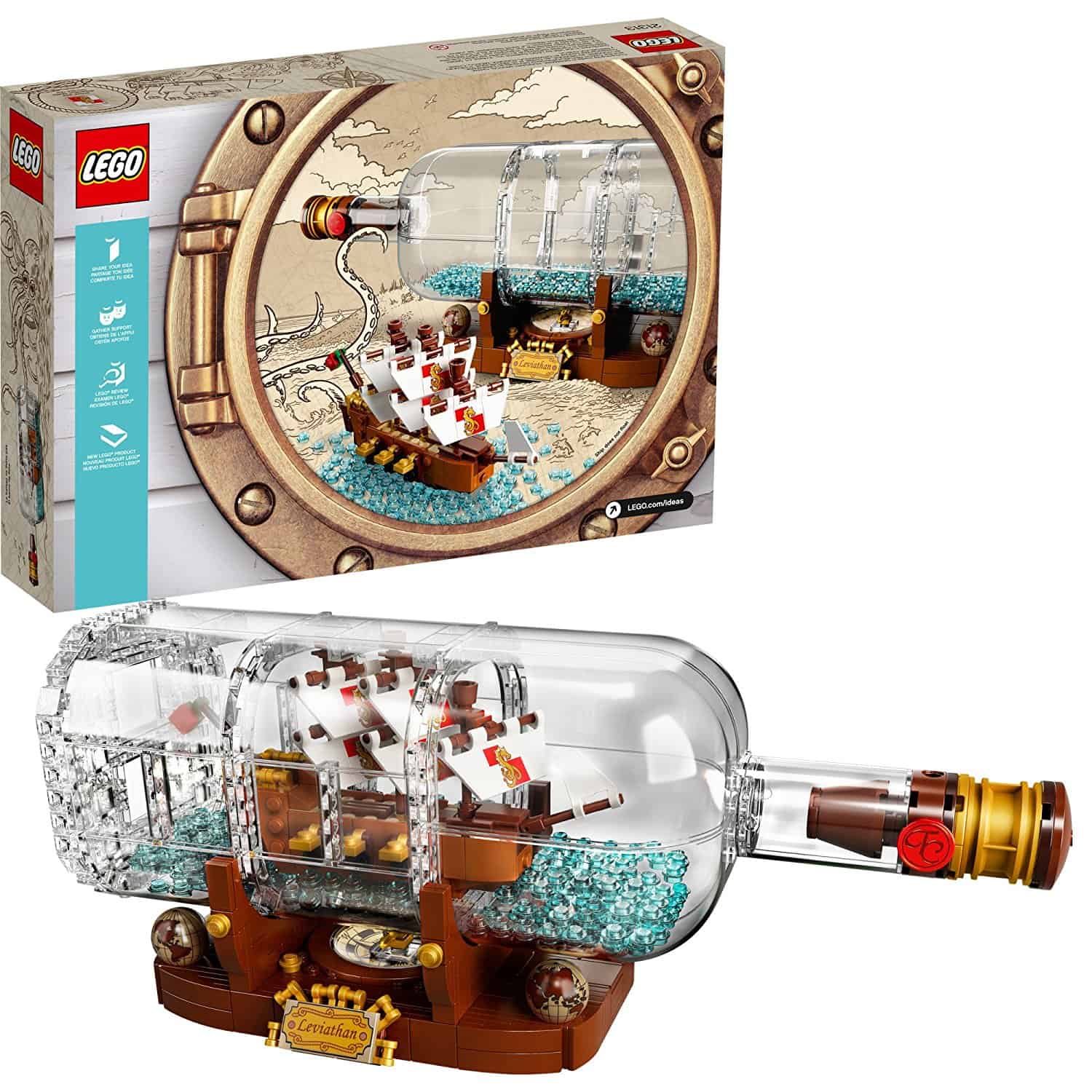 LEGO Ship in a Bottle