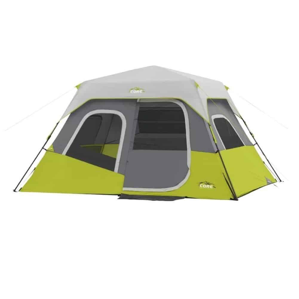 core 6 person instant cabin tent