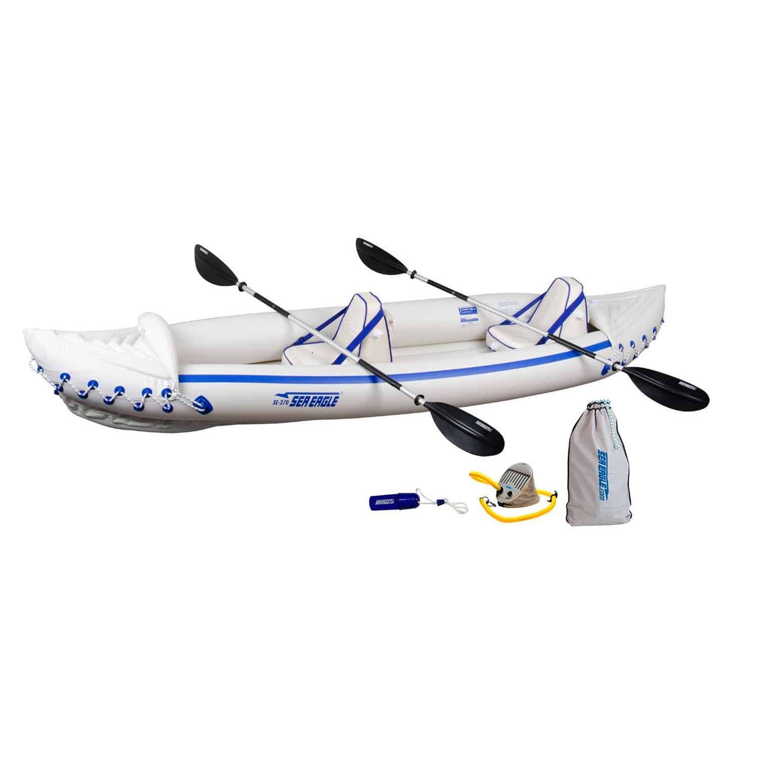 Sea Eagle SE370 Inflatable Sport Kayak Pro Package