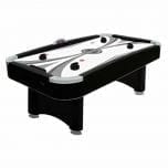 Premium Black 7-foot Air Hockey Chrome Table