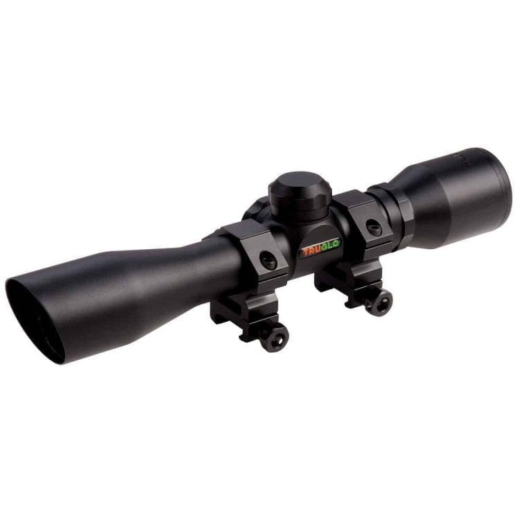 TRUGLO Crossbow 4X32 Compact Scope w/Rings