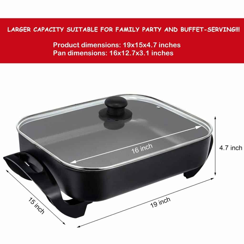 7 Top Sizzling Electric Skillet to Cook Without a Stove 2024